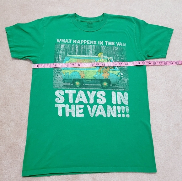 Scooby-doo What Happens In The Van Stays In The Van Unisex Size Medium T-shirt - Picture 6 of 8